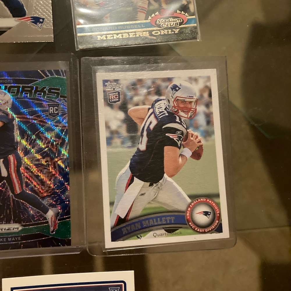 New England Patriots 11 card lot with 2024 Panini Prizm Fireworks Drake Maye #22 - Picture 4 of 12